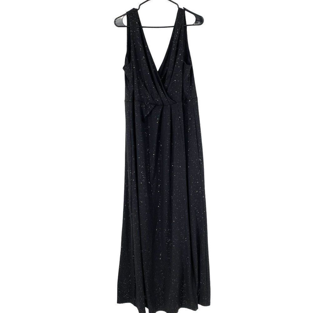 Ever Pretty 3X Maxi Gown Dress Evening Event Slit V-neck Sparkle RHH10580